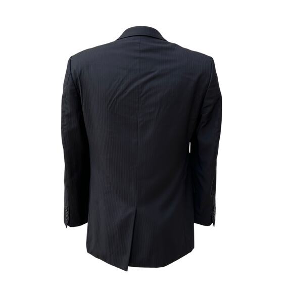 Givenchy Sport Coat Blazer Jacket 43” Chest Black Wool 3 Button Single Breasted - Picture 7 of 15